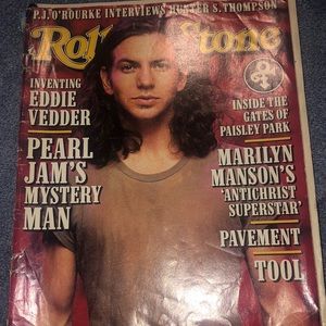 Pearl Jam magazine from the 90s